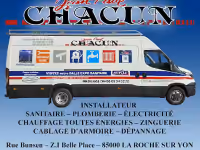 Chacun Jean-Paul - Plombier - électricien - chauffage - dépannage - La Roche sur Yon