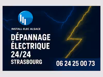 Install Elec Alsace Électricien – Dépannage 24/24 Strasbourg